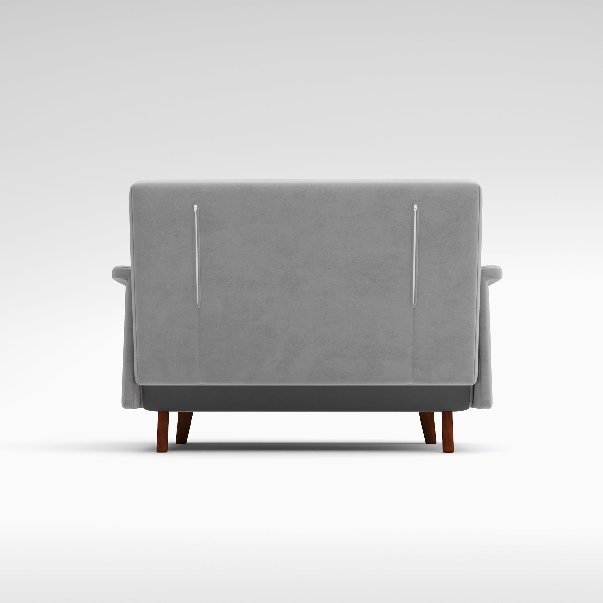 Back view of Boston convertible chair
