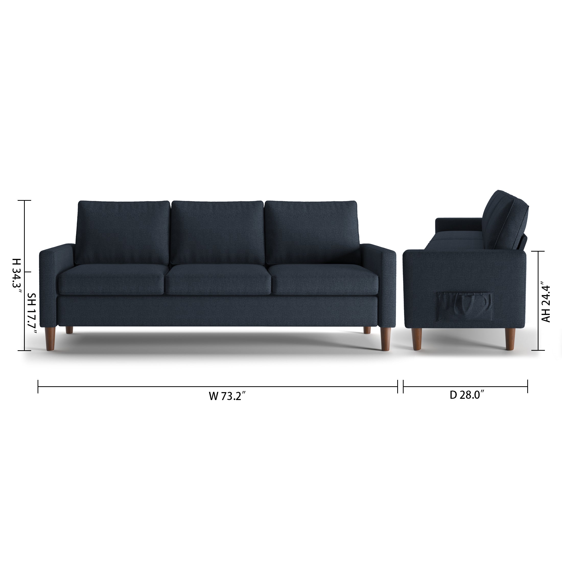 Stowaway Storage 3-Seater Sofa
