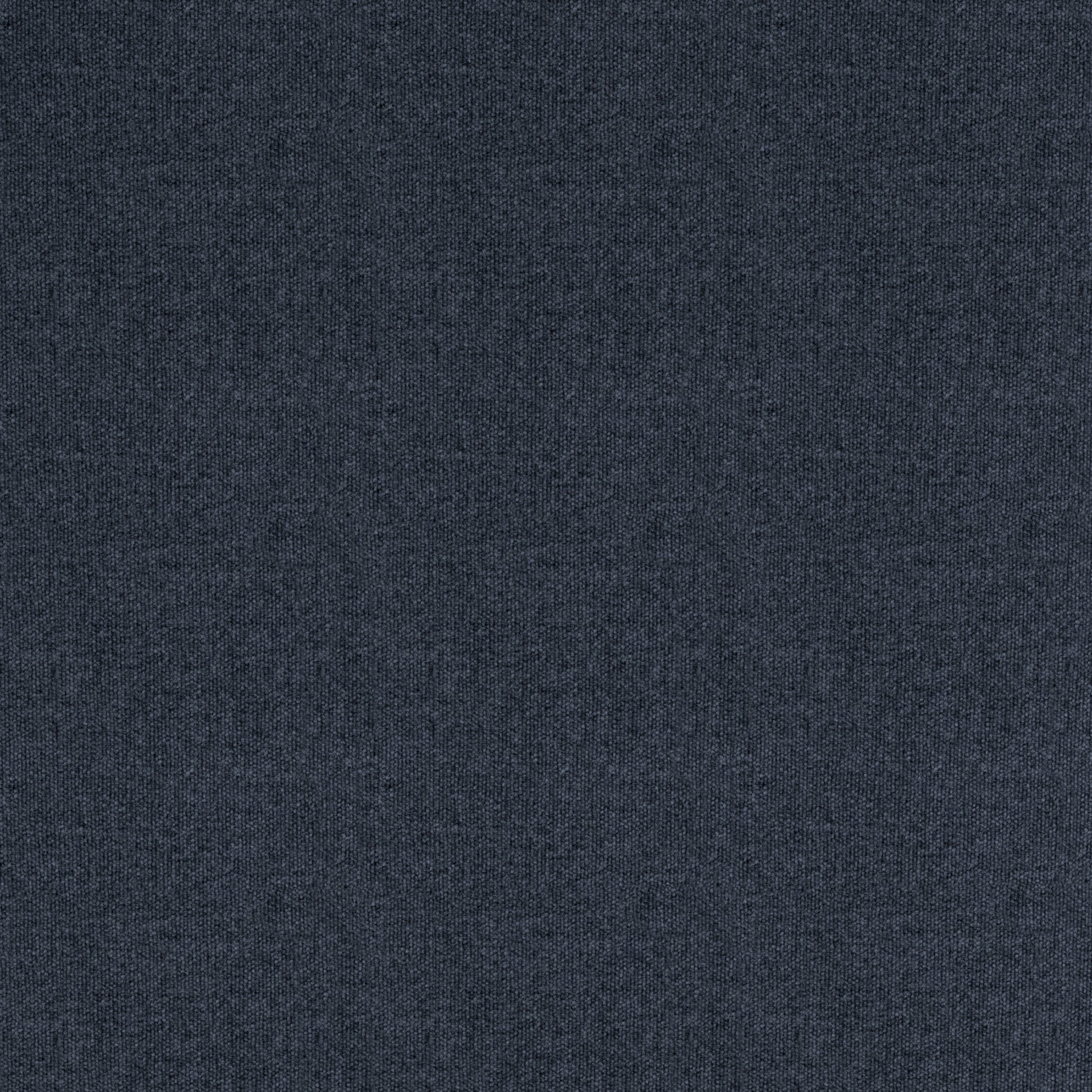 Nora Loveseat in Navy Blue featuring a close-up of the dark navy upholstery with a fine, tightly woven fabric texture.