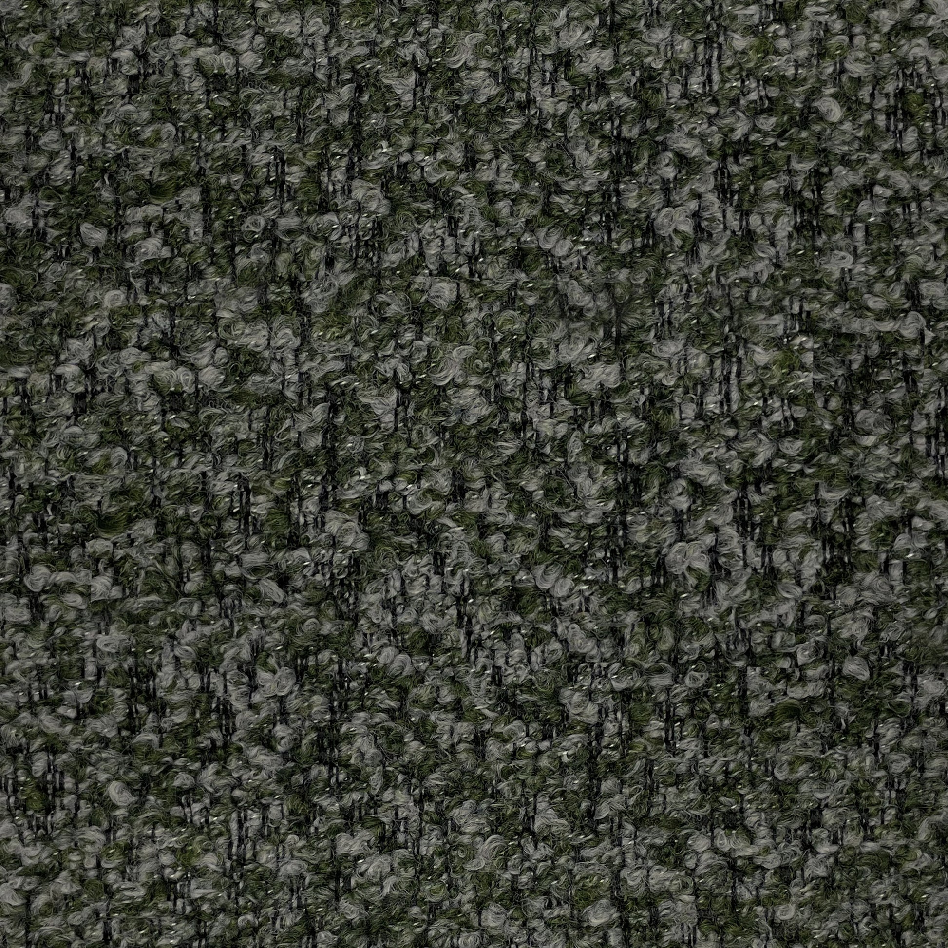 Arlo Accent Armchair in Evergreen Tweed Color featuring a close-up of the soft Evergreen tweed upholstery with a textured woven fabric finish.