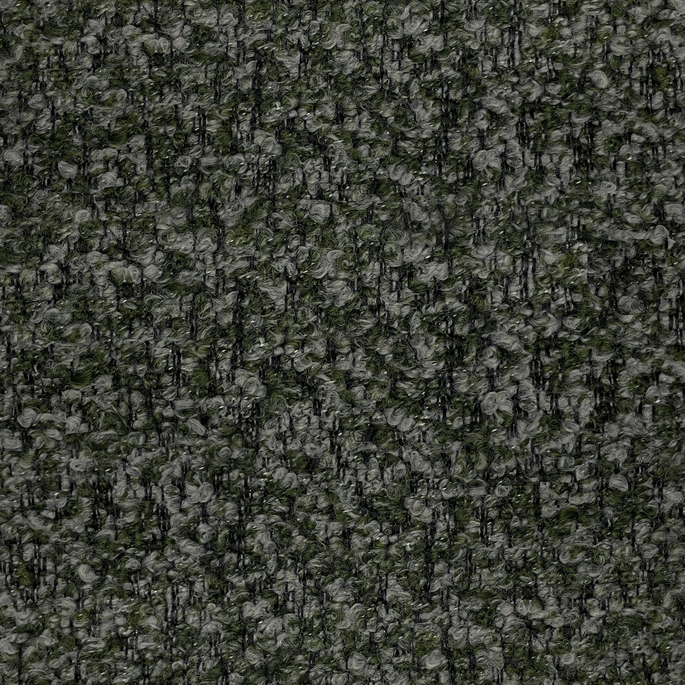 Arlo Accent Armchair in Evergreen Tweed Color featuring a close-up of the soft Evergreen tweed upholstery with a textured woven fabric finish.