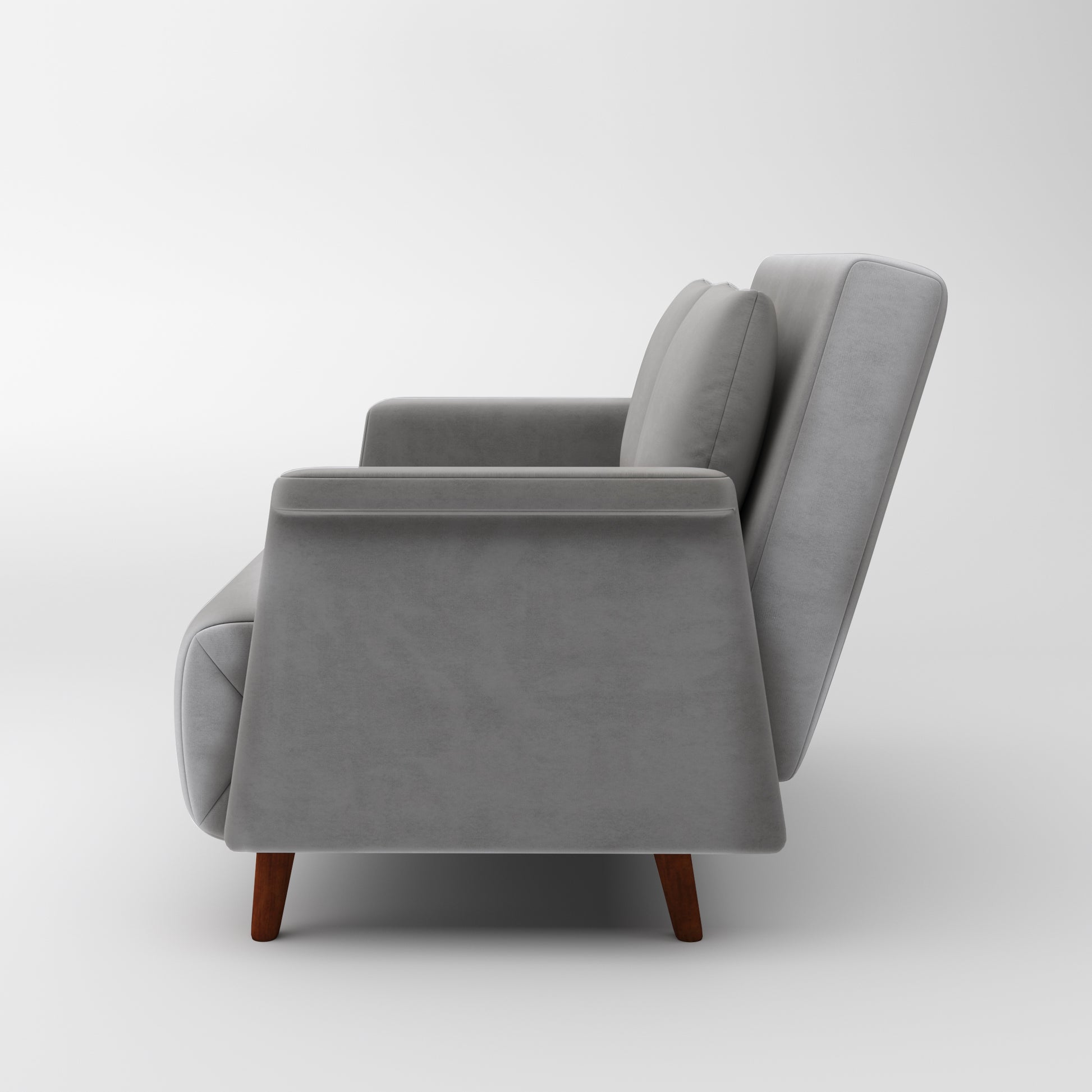 Side view of Boston convertible chair