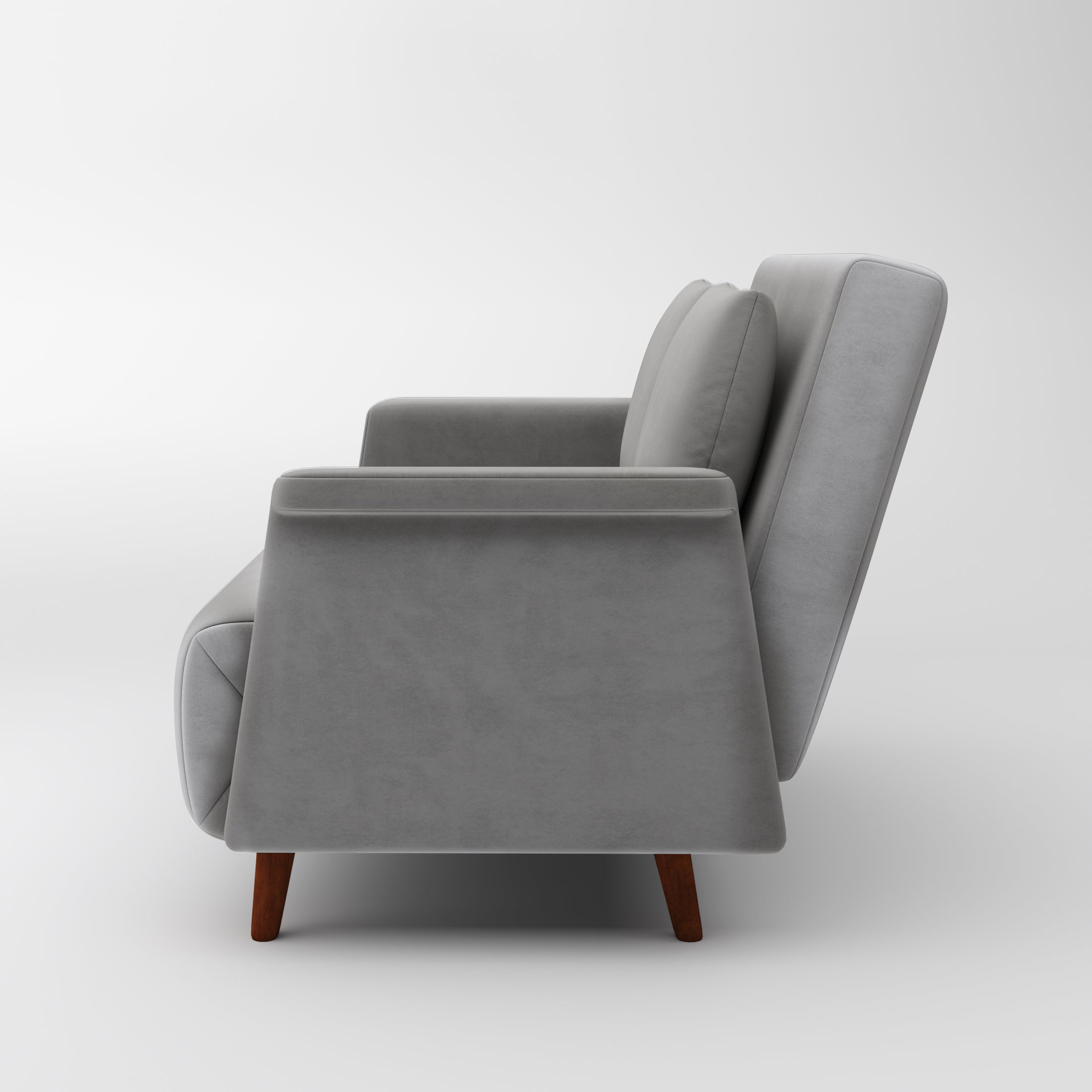 Side view of Boston convertible chair